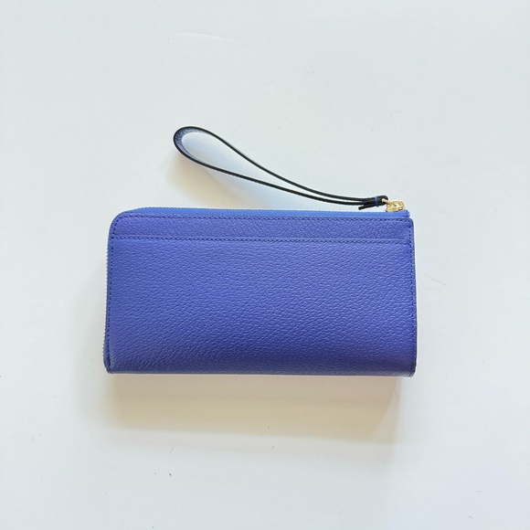 NWT Kate Spade Grand Street Layton Blue Leather Wallet Wristlet - Picture 3 of 7